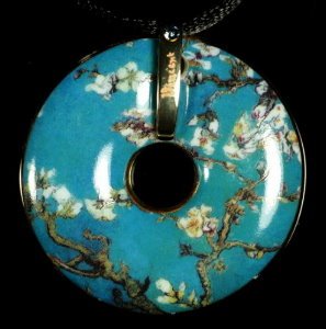 Vincent Van Gogh Jewellery : Pendant Almond tree in flower