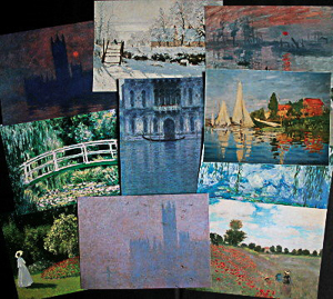 Claude Monet : cartes postales
