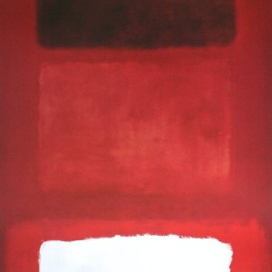 Mark ROTHKO - Affiche d'art : Rouge, blanc, brun 1969