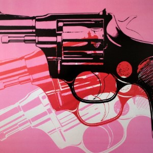 Andy WARHOL - Affiche d'Art : Gun
