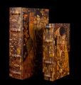 Set of 2 Gustav Klimt boxes : Adele Bloch & The kiss, detail n°1