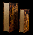Set of 2 Gustav Klimt boxes : Adele Bloch & The kiss, detail n°4