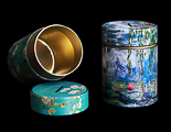Set de 2 Alcancías Van Gogh & Monet, Almendro & Nympheas