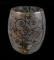 photophore en verre Klimt, L'attente (détail 1)