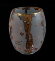 photophore en verre Klimt, Le baiser (détail 1)