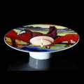 Franz Marc Porcelain Art Light, The red Horses, with candle