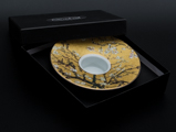 Porcelain Art Light : Goebel presentation box : Vincent Van Gogh, Almond Tree (gold)
