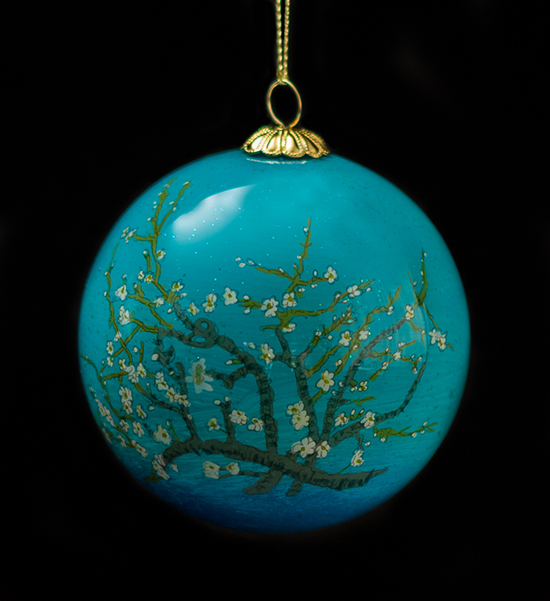 Bola de Navidad Vincent Van Gogh, Rama de almendro en flor