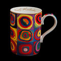 Mug Kandinsky, Cuadrados con Círculos Concéntricos (Carmani)