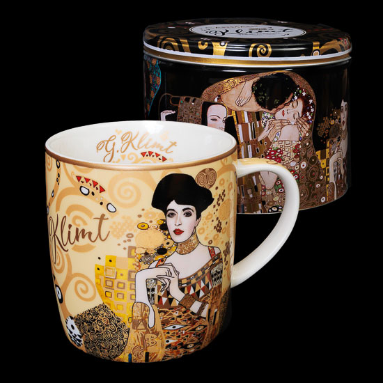 Gustav Klimt Porcelain mug, Adele Bloch (Carmani)