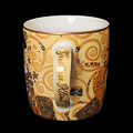 Gustav Klimt Porcelain mug, Adele Bloch (detail n°4)