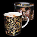 Gustav Klimt Porcelain mug, The Tree of Life (metal tin)