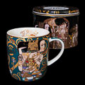 Gustav Klimt Porcelain mug, Expectation (metal tin)