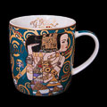 Mug en porcelaine Gustav Klimt, L'attente (détail n°1)