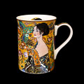 Taza Gustav Klimt, Mujer con abanico (Carmani)