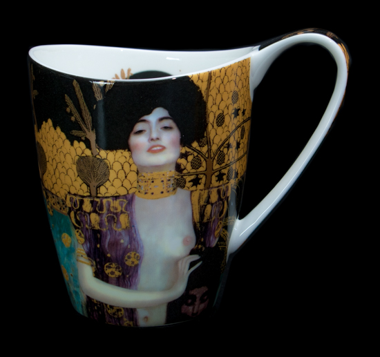 Gustav Klimt Porcelain mug, Judith (Carmani)