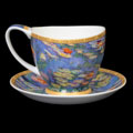 Coffret tasse  th & sous-tasse Claude Monet, Les nymphas