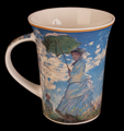 Mug Claude Monet, in porcellana : Donna con parasole, dettaglio n°1