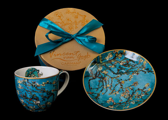 Vincent Van Gogh Porcelain cup, Almond Tree (Carmani)