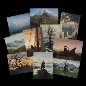 Friedrich postcards