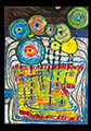 Hundertwasser postcard n°8