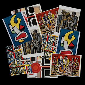 10 Cartes postales Fernand Léger
