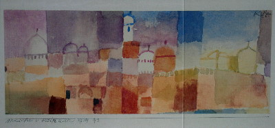 Carte postale Klee : Kairouan