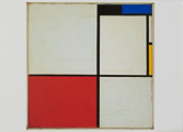 Piet Mondrian postcard n°3