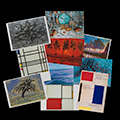 Cartes postales Piet Mondrian