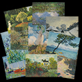 Cartoline di Claude Monet
