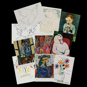 10 cartoline Picasso (Partita n°2)