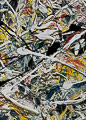 Jackson Pollock postcard n°1