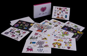 Niki De Saint Phalle Box of 12 double-fold cardsNiki De Saint Phalle Box of 12 double-fold cards