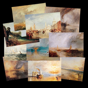 William Turner Sleeve of 10 postcards