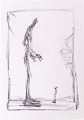 Carte de voeux Giacometti
