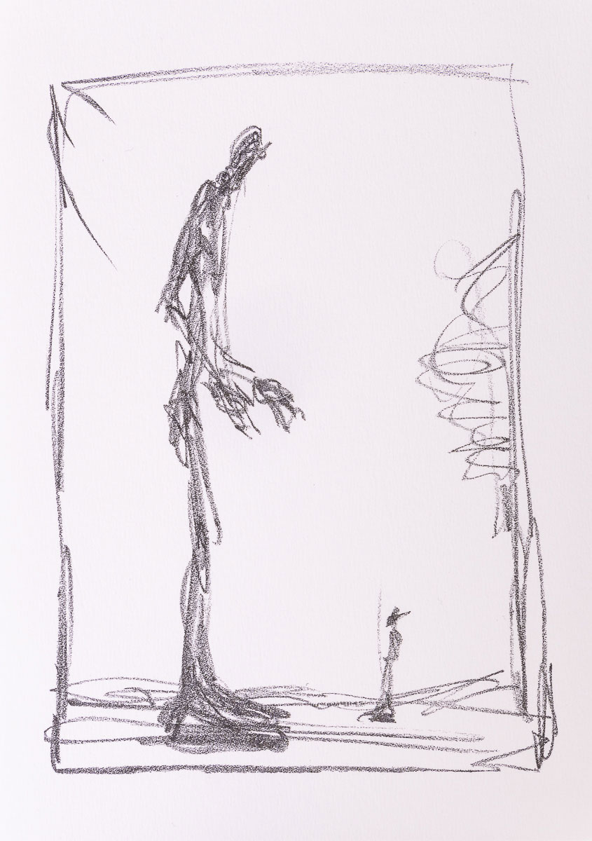 Greeting card : Giacometti