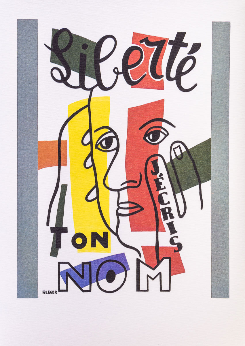 Greeting card : Fernand Léger