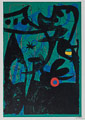 Greeting card : Joan Miro