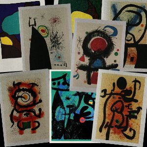10 tarjetas de felicitación varios artistas (Bolsillo n°3)