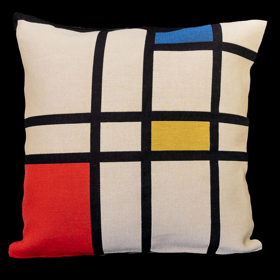 Housse de coussin Piet Mondrian : Composition