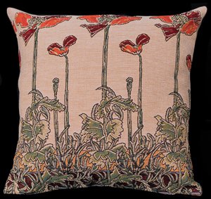 Mucha cushion cover : Art Nouveau