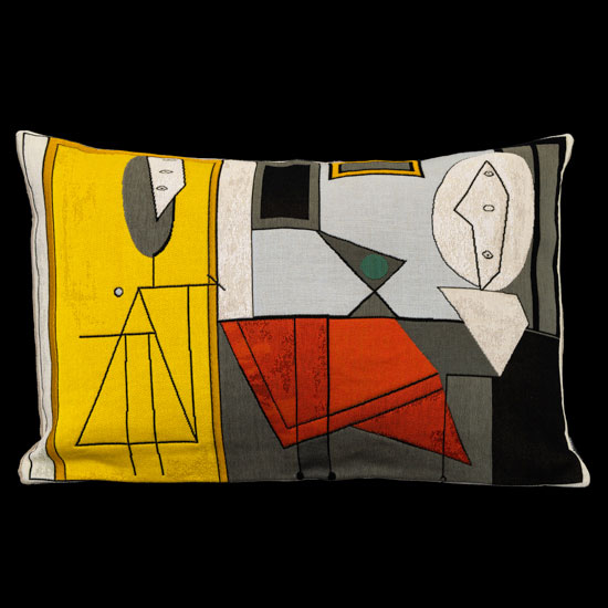 Housse de coussin Pablo Picasso : L'atelier (1927 - 1928)
