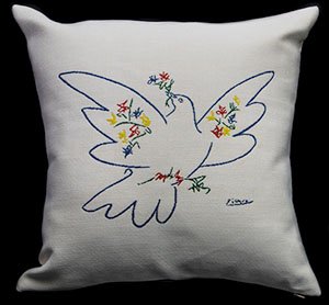 Pablo Picasso cushion cover : The dove