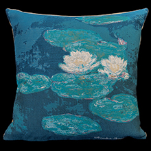 Artistic cushions after Claude Monet