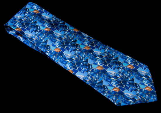 Cravate soie Antoni Gaud : Le lzard
