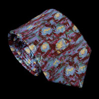 Cravatta in seta Claude Monet, Nympheas