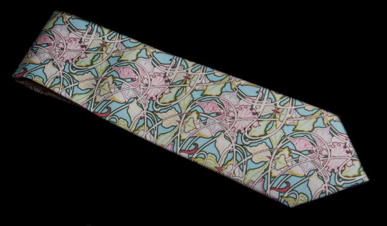 Cravate soie Alfons Mucha : Wallpaper