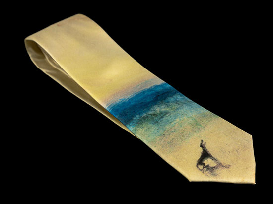 William Turner Silk tie : Dawn after the wreck