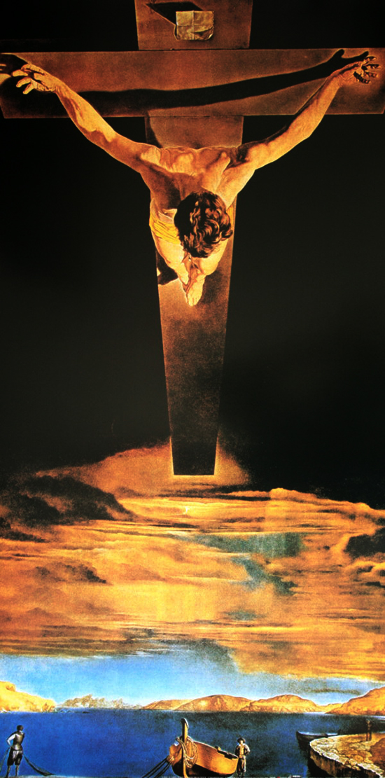 Lámina Salvador Dali, El Cristo de San Juan de la Cruz, 1951