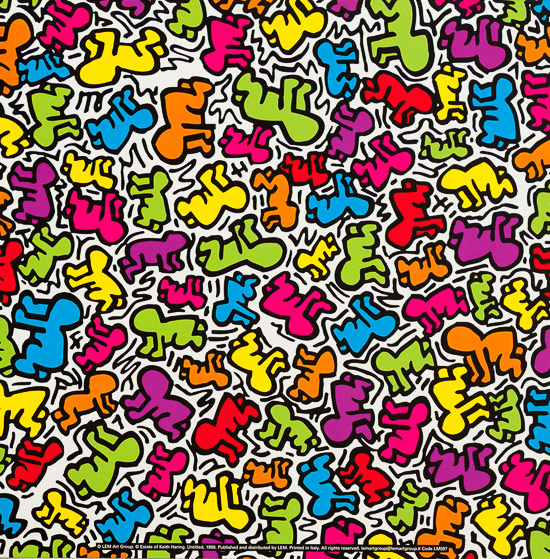 Affiche Keith Haring : Sans titre, 1988